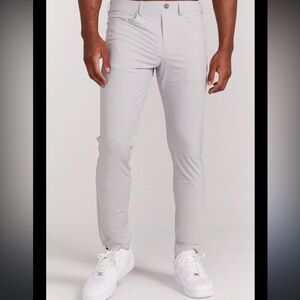 Redvanley Men's Light Gray Jeans